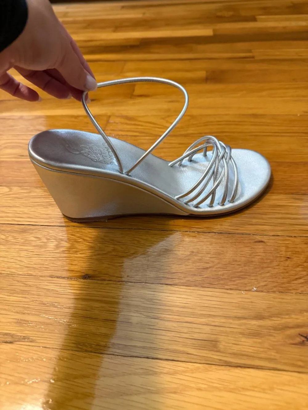 Ancient Greek Silver Wedge Sandal